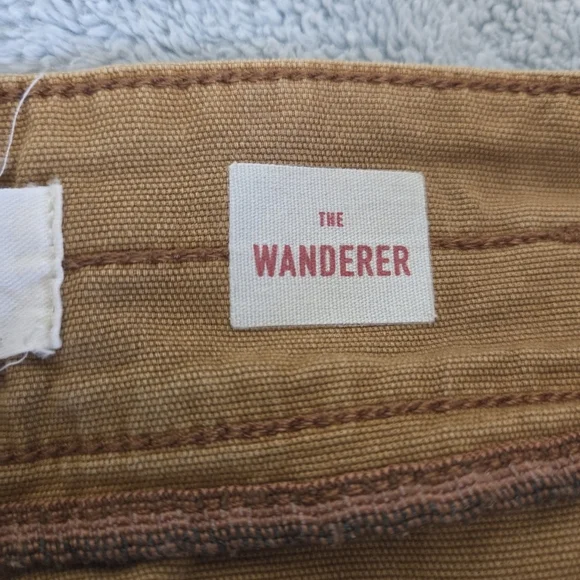 Anthropologie Pants Women's 36x27 (Tag 32) Beige Tan The Wanderer Cargo Pockets - Picture 9 of 14
